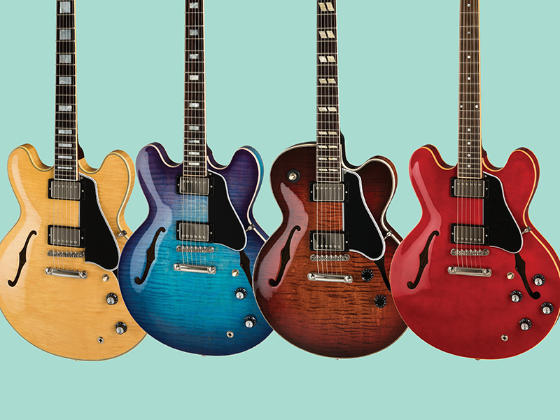 Gibson 335・339・235現行モデル | 洋楽・ロックギター・二宮愛さん 